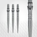 3x Winmau Switch Point Wave Silver 26 mm