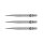 3x Winmau Switch Point Wave Silver 30 mm