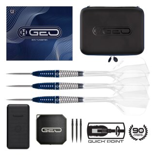 3er Set Steeldarts Harrows GEO Torpedo QPS