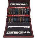 Designa Dartteppich Red 290x60 Carpet Checkouts
