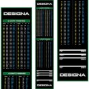Designa Dartteppich Green 290x60 Carpet Checkouts