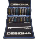 Designa Dartteppich Blue 290x60 Carpet Checkouts