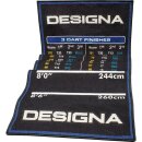 Designa Dartteppich Blue 290x60 Carpet Checkouts