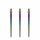 3x Caliburn Spitzen Evo Bamboo Rainbow 32 mm EVO114