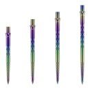 3x Caliburn Spitzen Evo Bamboo Rainbow 36 mm EVO115