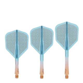 Caliburn SUP Moulded Shaft and Flight No.6 Block Orange-Blue