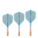 Caliburn SUP Moulded Shaft and Flight No.6 Block Orange-Blue