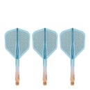 Caliburn SUP Moulded Shaft and Flight No.6 Block Orange-Blue