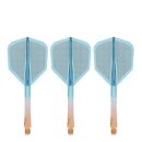 Caliburn SUP Moulded Shaft and Flight No.6 Block blue-Orange