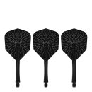 Caliburn SUP Moulded Shaft and Flight No.6 Crack Black