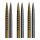 3x Shot Badlands Tracks Black Steel Points 38 mm