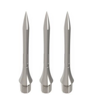 3x Caliburn Bamboo Smooth Conversion Points Silver 28 mm