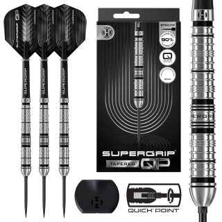 3er Set Steeldarts Harrows Supergrip Tapered QPS