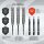 3er Set Steeldarts Shot Alchemy Runstel 26g