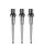 3x Mission Titan Pro Conversion Steel Dart Points - Grooved - Silver 26 mm X2471