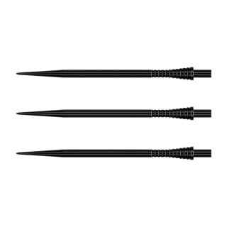 3x Red Dragon Dart Points Raptor Gripped Black 50mm X1010