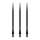 3x Red Dragon Dart Points Raptor Gripped Black 50mm X1010