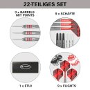 3er Set Steeldarts Target Nathan Aspinall "The ASP" Brass