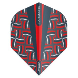 Dart Flights Red Dragon Hardcore Radical Red Rope Print #TF6525