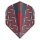Dart Flights Red Dragon Hardcore Radical Red Rope Print #TF6525