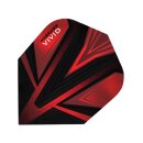 Dart Flights Harrows Vivid Red