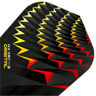 Dart Flights Harrows Orbital Yellow/Red