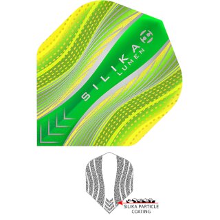 Dart Flights Harrows Silika Lumen Yellow Standard