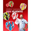 L-Style Flights EZ L1 Clear White - Mamo Series Yellow