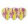 L-Style Flights EZ L1 Clear White - Mamo Series Yellow