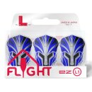 L-Style Flights EZ L1 Clear White - Prime Series Blue