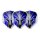 L-Style Flights EZ L1 Clear White - Prime Series Blue