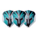 L-Style Flights EZ L1 Clear White - Prime Series Turquoise