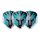 L-Style Flights EZ L1 Clear White - Prime Series Turquoise