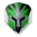 L-Style Flights EZ L1 Clear White - Prime Series Green