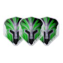 L-Style Flights EZ L1 Clear White - Prime Series Green
