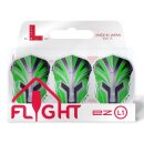 L-Style Flights EZ L1 Clear White - Prime Series Green