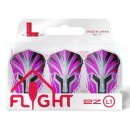 L-Style Flights EZ L1 Clear White - Prime Series Pink