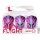 L-Style Flights EZ L1 Clear White - Prime Series Pink