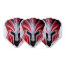 L-Style Flights EZ L1 Clear White - Prime Series Red