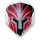 L-Style Flights EZ L1 Clear White - Prime Series Red