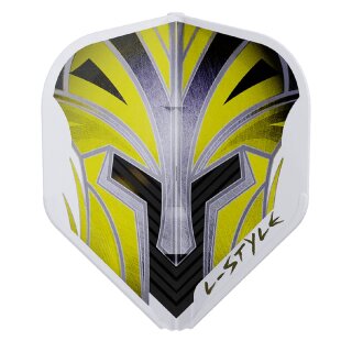 L-Style Flights EZ L1 Clear White - Prime Series Yellow