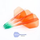 Caliburn SUP Moulded Shaft and Flight No.6 Two-Tone Green-Orange