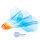 Caliburn SUP Moulded Shaft and Flight No.6 Two-Tone Orange-Blue