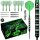 3er Set Steeldarts Mission Moldavite 95%