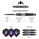 3er Set Steeldarts Mission Occult