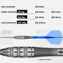 3er Set Steeldarts Caliburn Rix R5