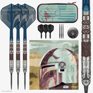 3er Set Steeldarts Target Star Wars Mandalorian SP