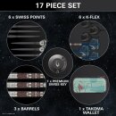 3er Set Steeldarts Target Star Wars Mandalorian SP