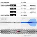3er Set Steeldarts Caliburn Rix R1
