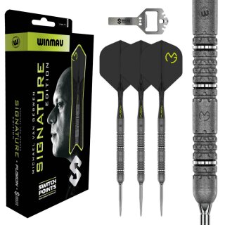 3er Set Steeldarts Winmau MvG Signature Edition Switch Point